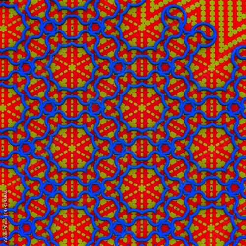  computer generated pattern. Suitable for banner, brochure or cover.