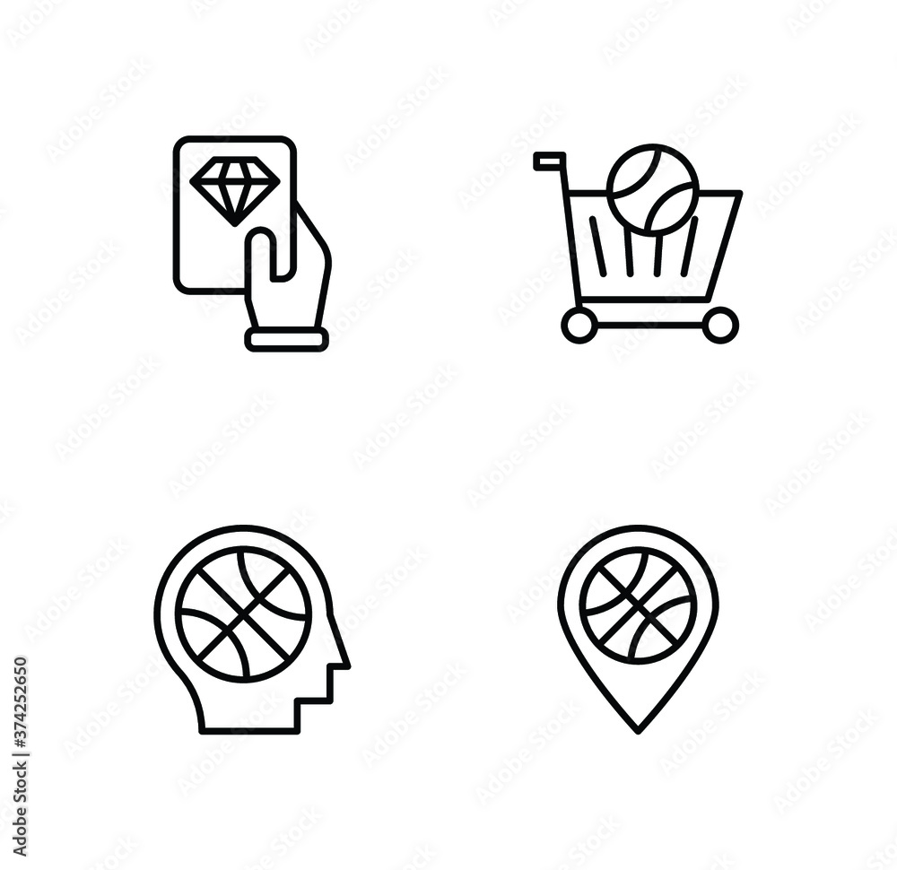 Gaming Outline Vector Icons Gaming Outline Vector Icons
