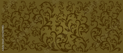 Purple background, Brown abstract floral background design