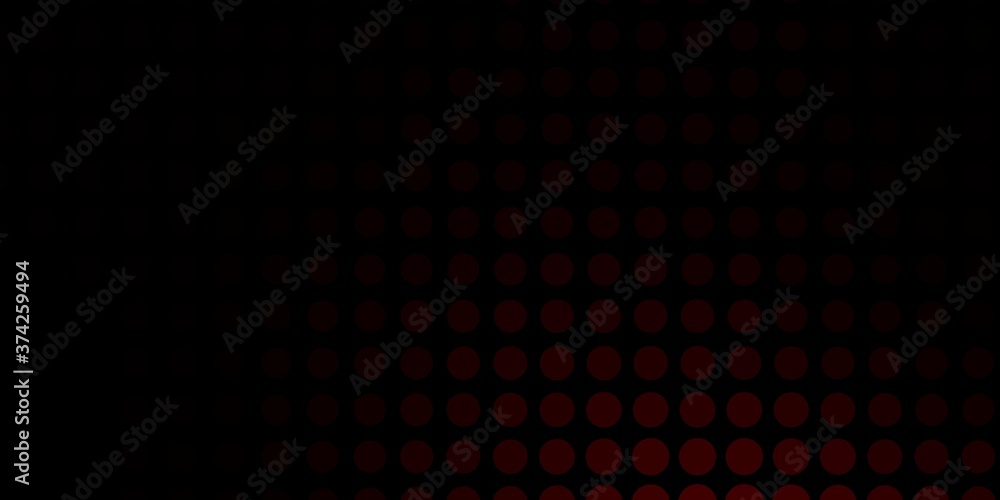 Dark Red vector layout with circle shapes. Abstract illustration with colorful spots in nature style. Pattern for booklets, leaflets. Dark Red vector layout with circle shapes. Abstract illustration with colorful spots in nature style. Pattern for booklets, leaflets.