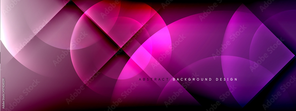 Vector abstract background - circle and cross on fluid gradient with shadows and light effects. Techno or business shiny design templates for text Vector abstract background - circle and cross on fluid gradient with shadows and light effects. Techno or business shiny design templates for text