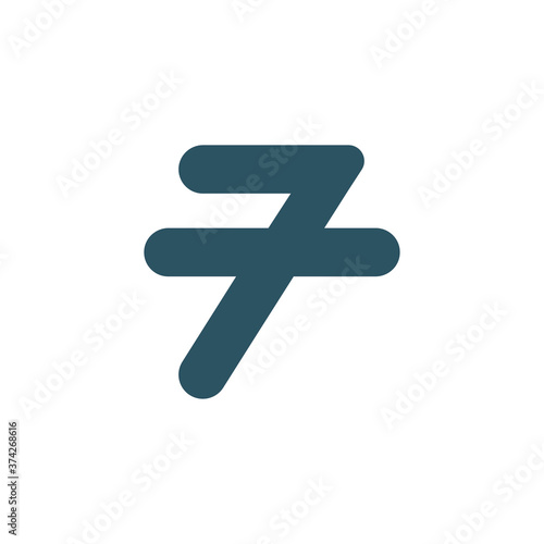 Photos initial letter tf or ft logo vector design