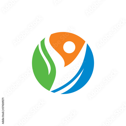 Yoga Logo , Health Logo Vector