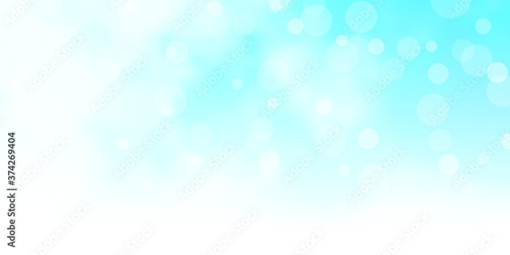 Light BLUE vector background with circles. Illustration with set of shining colorful abstract spheres. Pattern for wallpapers, curtains. Light BLUE vector background with circles. Illustration with set of shining colorful abstract spheres. Pattern for wallpapers, curtains.