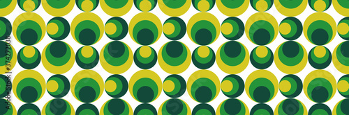 70's retro seamless pattern material vector illustration