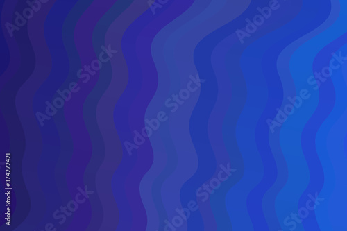 Colorful Dark blue waves abstract vector background.