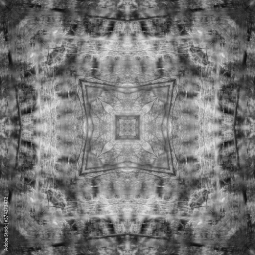 Halftone grey ornament, winter pattern. Drawing vintage style. Grunge texture. Festive greeting card. Abstract art background. Modern symmetric pattern. Festive art backdrop. Creative vector element