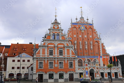 Renovated historic building. Riga Latvia