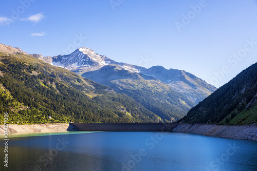 Alpine water reservoirs - Schlegeisspeicher