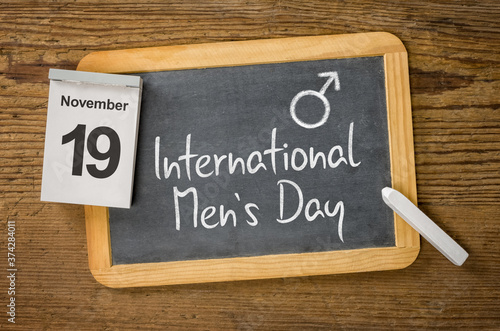 Fototapeta Naklejka Na Ścianę i Meble -   International Men's Day, November 19