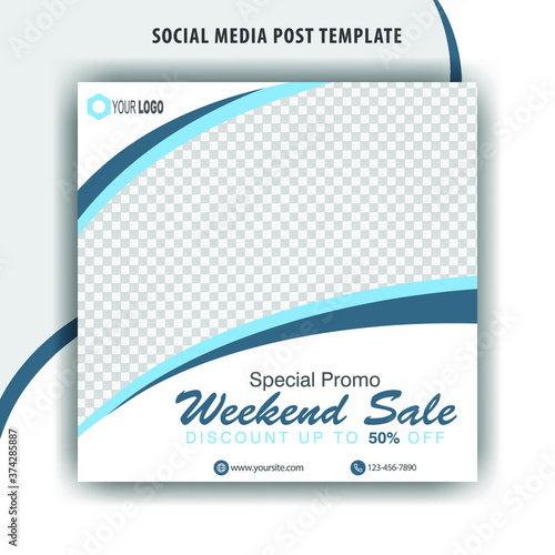 Abstract banner design for ads, banner social media, banner fashion sale with white background