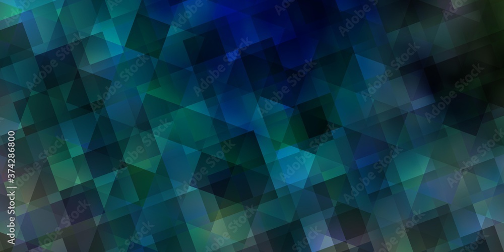 Light Blue, Green vector backdrop with lines, triangles. Light Blue, Green vector backdrop with lines, triangles.