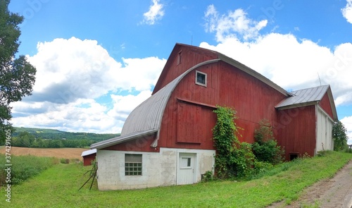 A barn in the country.