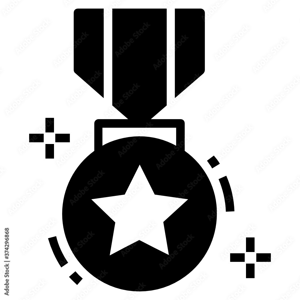 Star monogram icon, military rank in trendy glyph design best for honor
Star monogram icon, military rank in trendy glyph design best for honor