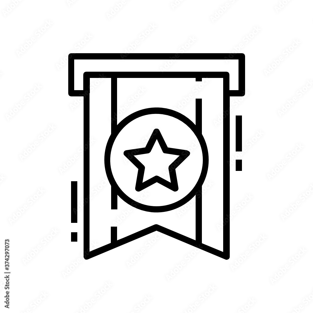Military monogram icon, icon of identification badge Military monogram icon, icon of identification badge