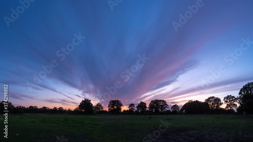 Blaue Stunde in Holm
