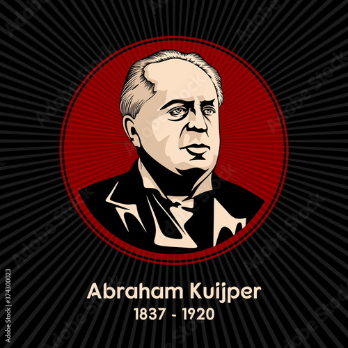 Abraham Kuijper (1837 - 1920), was Prime Minister of the Netherlands between 1901 and 1905, an influential neo-Calvinist theologian and also a journalist.