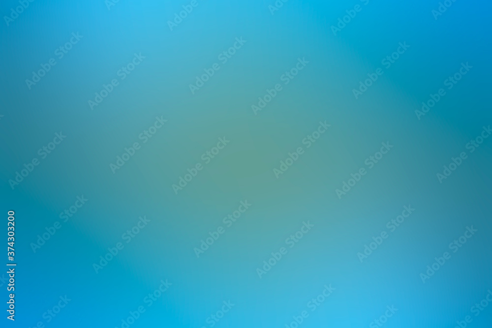 Obraz premium blue light gradient / background smooth blue blurred abstract