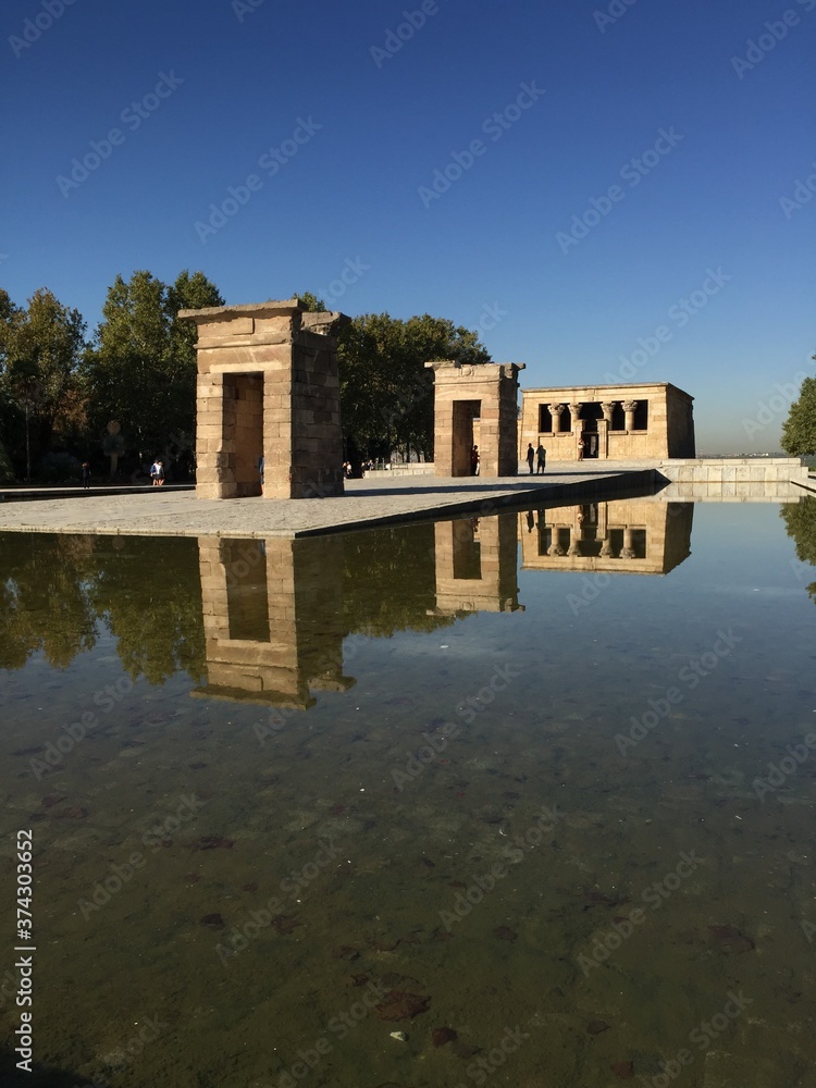 Obraz premium Temple of Debod / Madrid