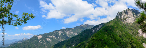 Summer Scenery of Heaven Village National Geological Park in Hubei, China