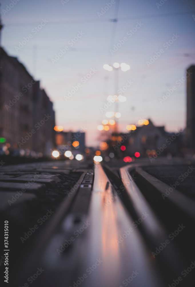 Poznan - Tram Rails Poznan - Tram Rails