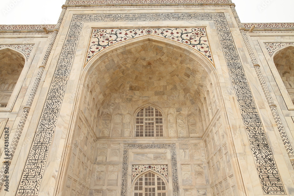 Taj Mahal, India, a masterpiece of architecture