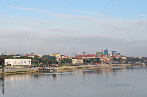 panorama of warsaw and wisla   © FoTom
