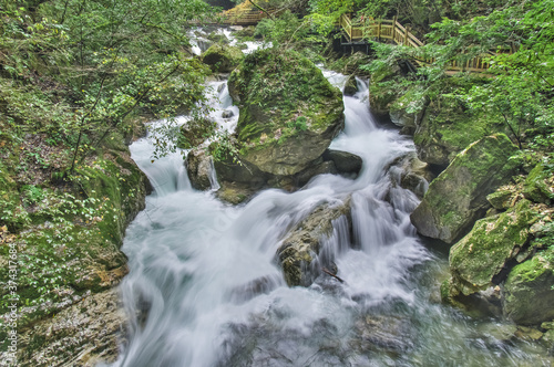 Early autumn scenery of Hubei Shennongjia National Geopark Scenic Area  China