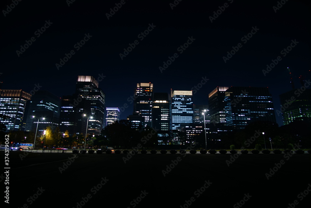 Beautiful night view in the big city, Tokyo, Japan. Beautiful night view in the big city, Tokyo, Japan.