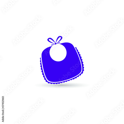 baby diaper vector isolate on white background
