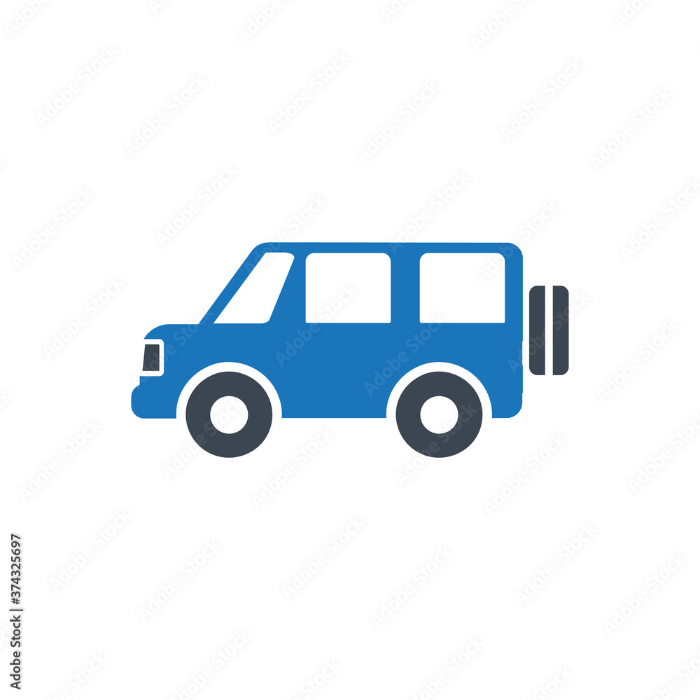 Jeep icon ( vector illustration )