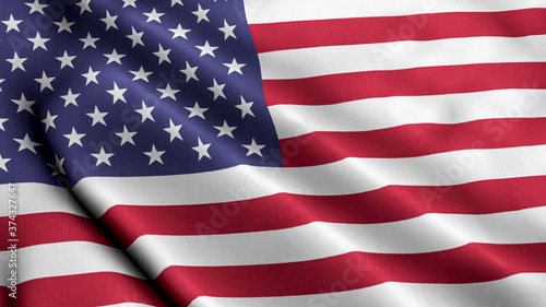 American Flag Wave for Memorial Day or 4th of July