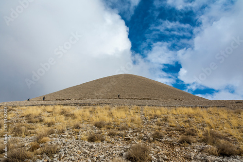 Karakus Royal Tumulus in Adiyaman Province of Turkey  photo