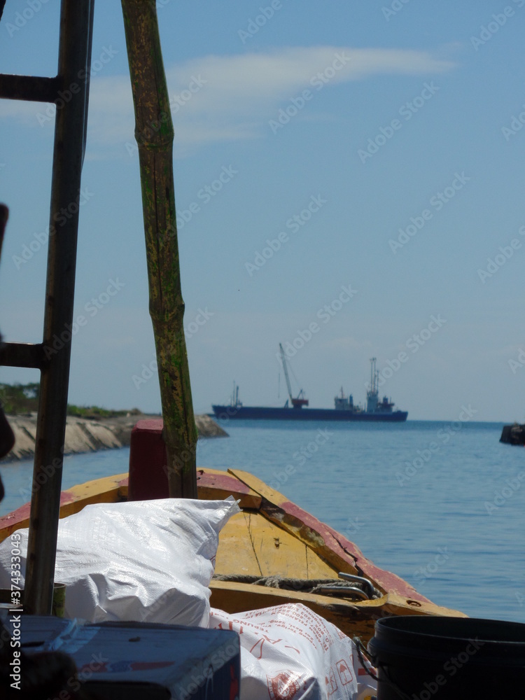 boats on the beach