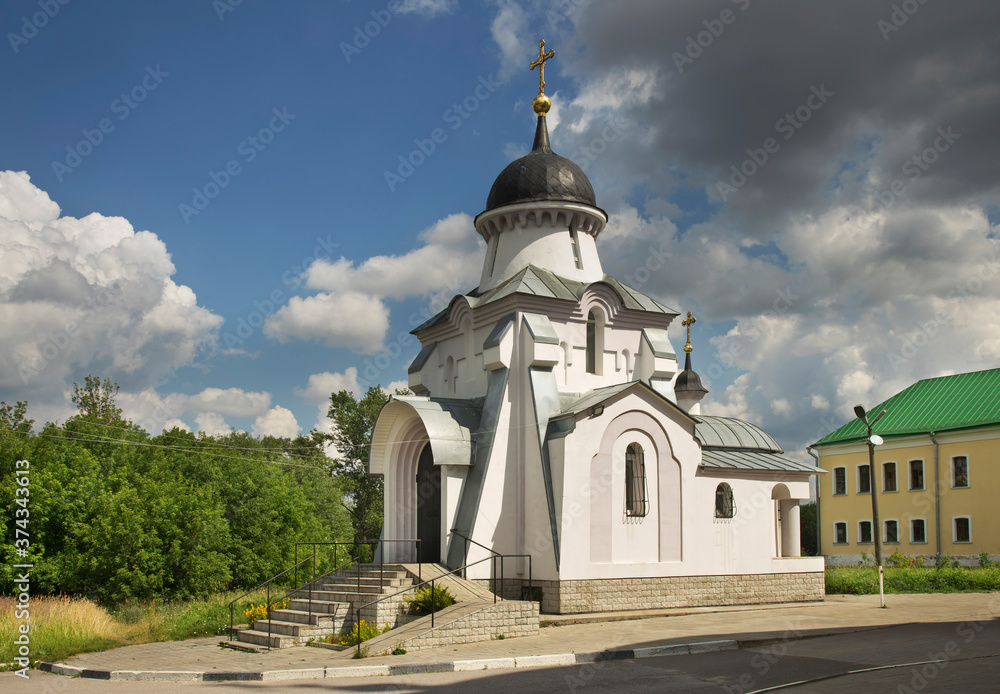 Church of Royal Passion-Bearers at Nativity convent in Tver. Russia
