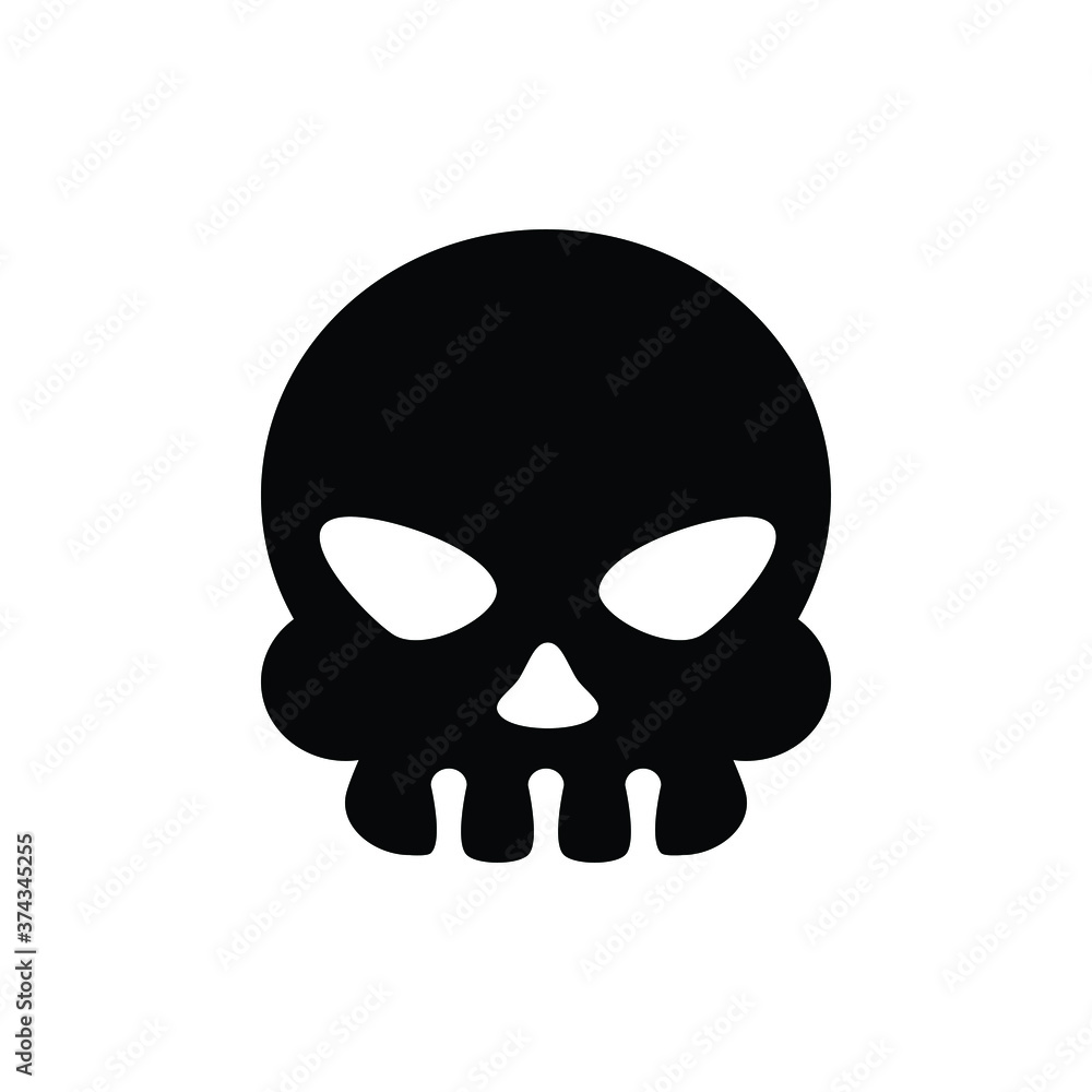 skull icon, dangerous sign, death symbol skull icon, dangerous sign, death symbol