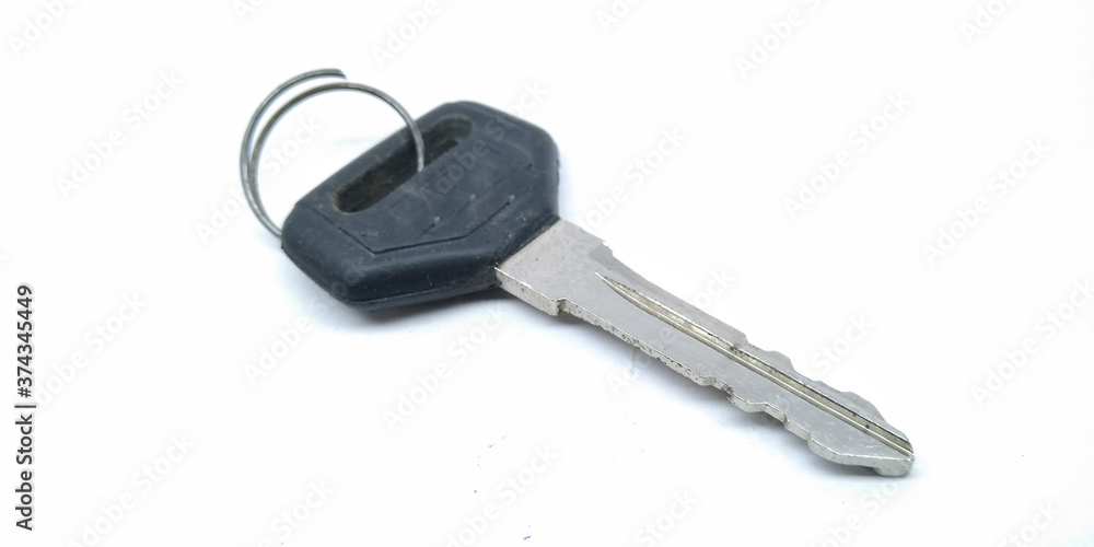 A picture of key on white background A picture of key on white background