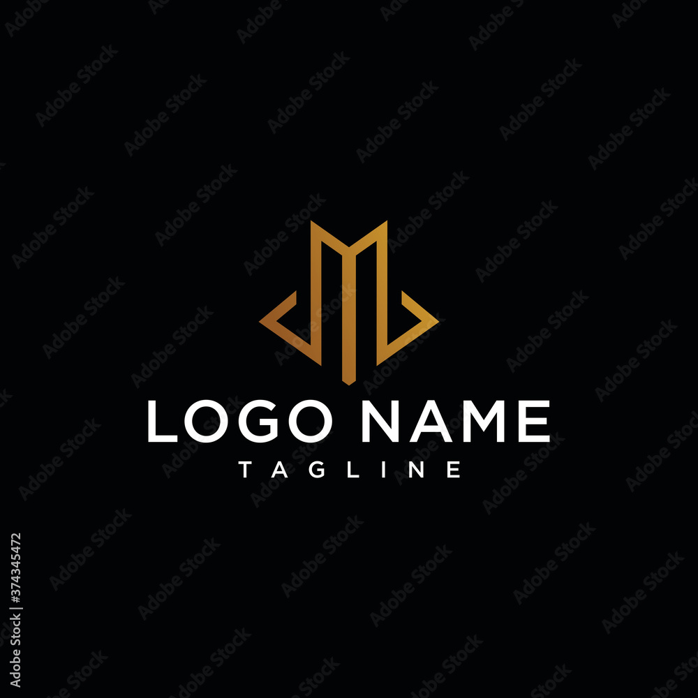 vektor logo M building ideas vektor logo M building ideas