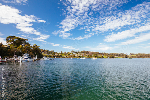 Wagonga Inlet in Narooma Australia photo