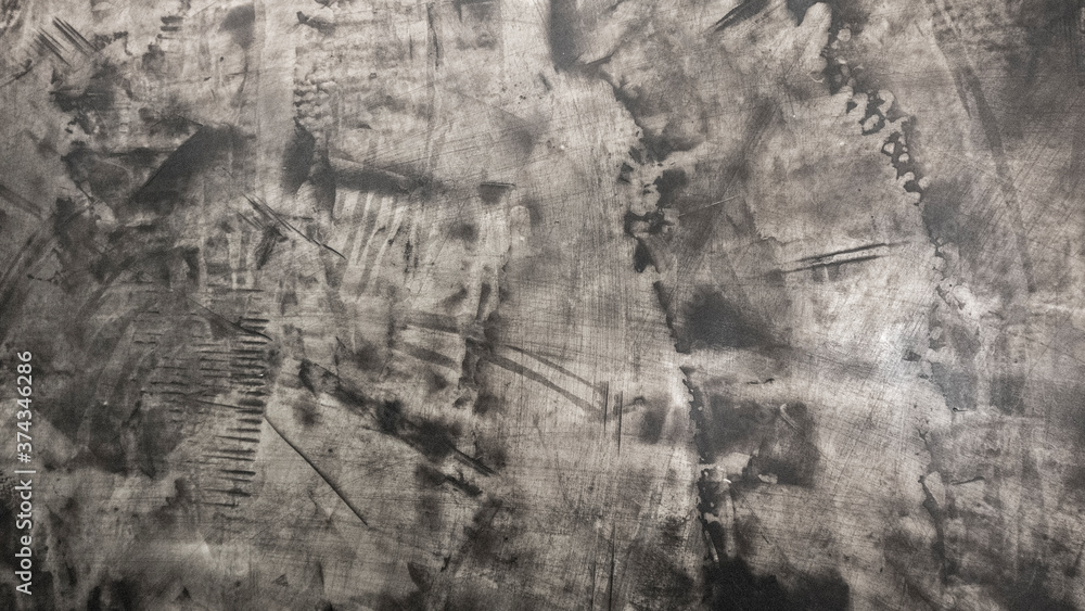 Fototapeta premium Black and white Wooden texture background