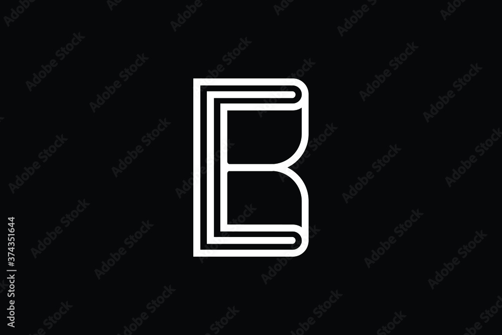 BC letter logo design on luxury background. CB monogram initials letter logo concept. BC icon design. CB elegant and Professional letter icon design on black background. CB BC