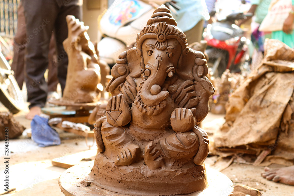Fototapeta premium hindu god ganesh