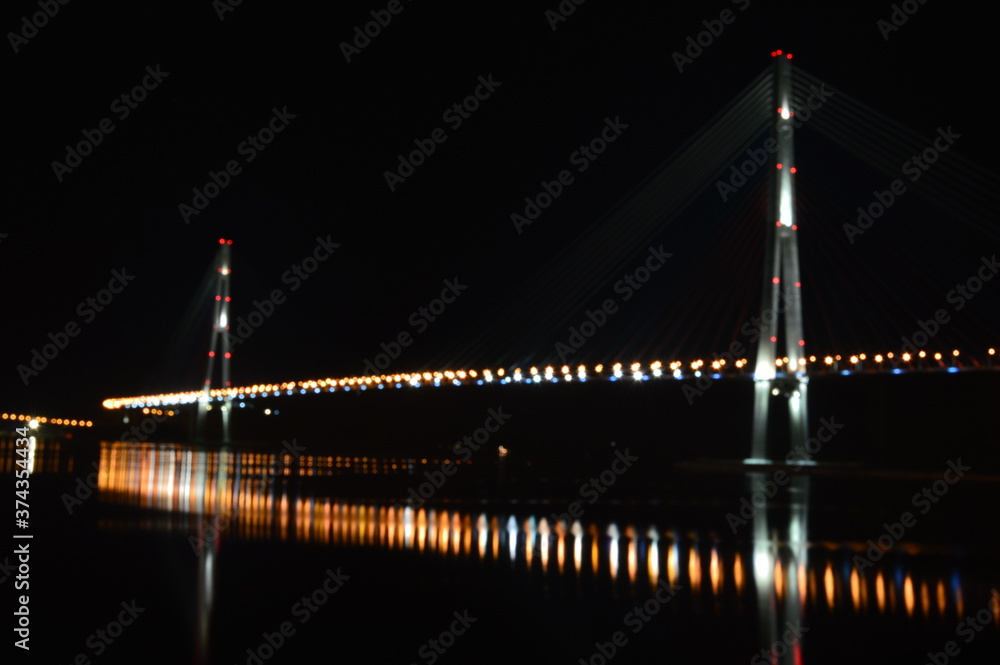 Fototapeta premium bridge at night