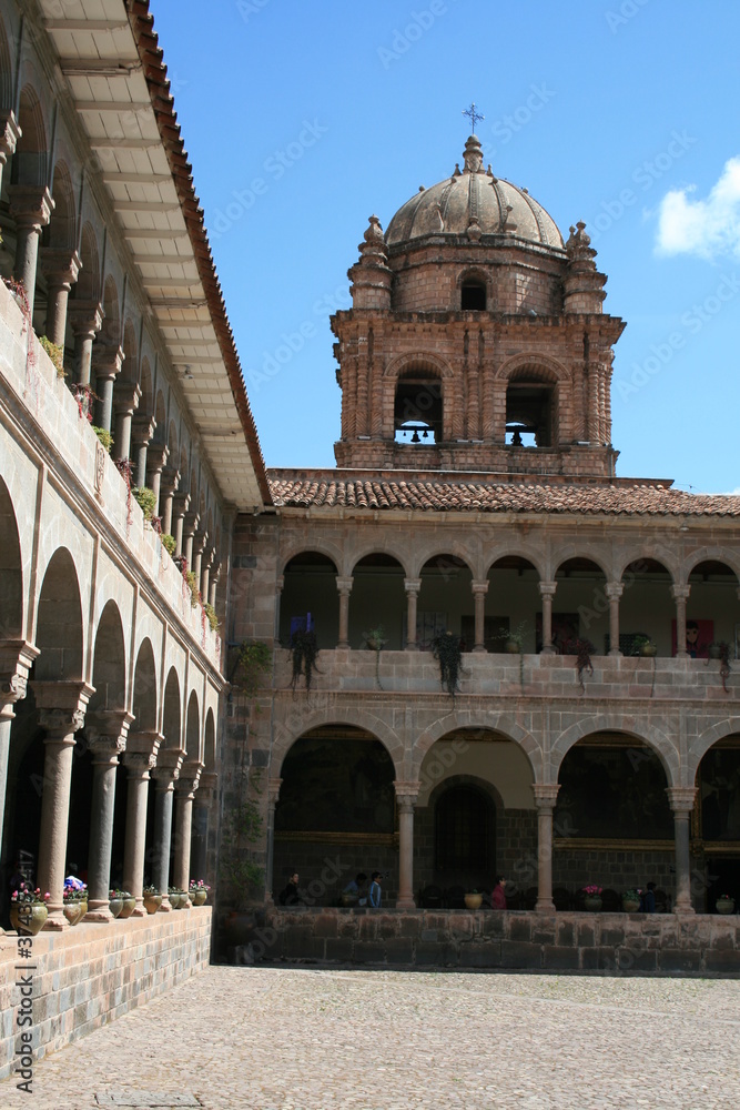 Obraz premium Peru Cuzco building