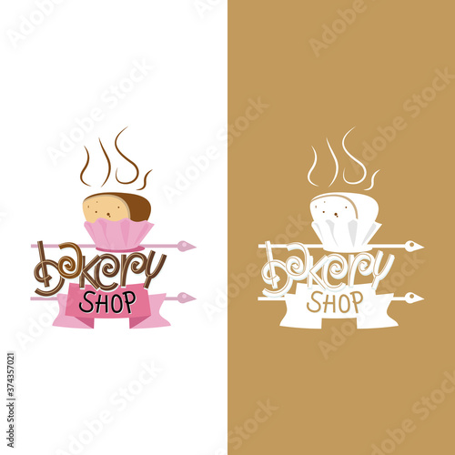 Bakery Shop Logo, Bread Vector illustration for Icon, Symbol, Graphic Resources, and Business. Editable Stroke
