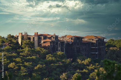 ruins of old castle