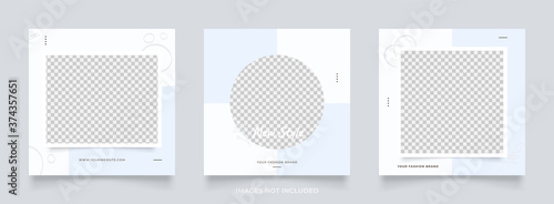 social media template fashion banner for digital marketing and sale promo. fashion banner advertising. promotional mock up photo vector frame illustration