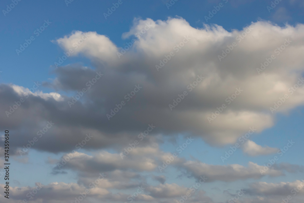 A Cloudy Blue Sky