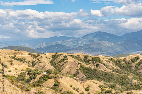 landscape of the mountains of crete