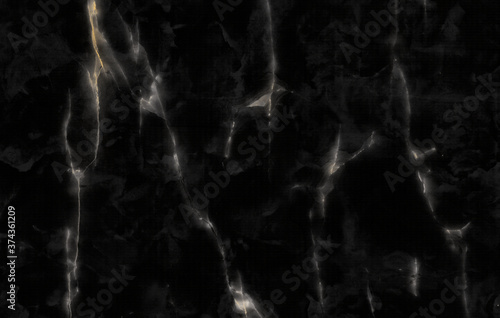Natural Black Stone Texture Closeup, Smooth Black Marble Flooring Closeup